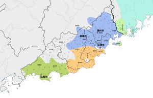 차오저우어 주요 방언 그룹