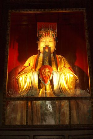 청두 무후사의 유비상