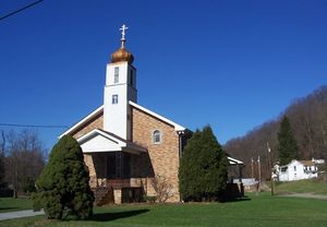 미국 펜실베이니아주 제이콥스 크릭에 있는 성 니콜라스 카르파토-루신 정교회 교회