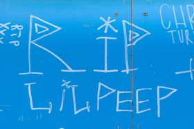 릴 핍을 추모하는 그래피티(미시간)