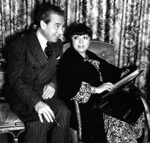 울프와 플로렌스 라이어슨(1940년경)