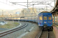 일본의 객차 열차 예시 (침대 특급 북두성)