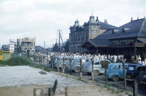 1951년 대구역 주변 전경
