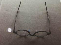 이육사의 안경. 이육사문학관 소장.