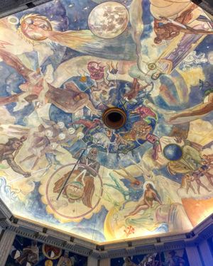 그리피스 천문대 로툰다 천장