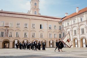 2022년 학년 시작 기념식에서의 빌뉴스 대학교 상원