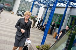 빌뉴스에서 열린 2010년 발틱 개발 포럼에서 시모니테