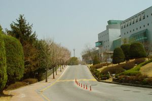 순천향대학교 도서관으로 가는 길