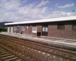 연화역 승강장(2007년 9월)