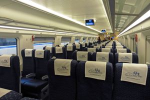 중국철로총국 CRH1A-A 열차의 2등석 객차