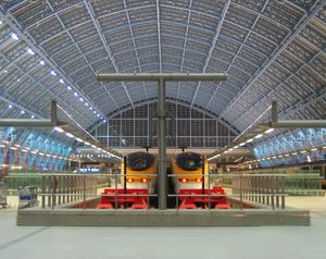 세인트 판크라스 국제역(St Pancras International) - 유로스타 열차의 종착역