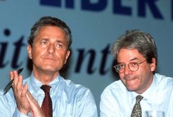 파올로 젠틸로니와 프란체스코 루텔리.