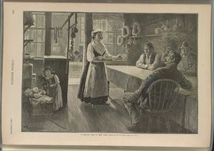 1889년 뉴욕(New York City)의 시칠리아 카페. 이탈리아 통일 이후 많은 시칠리아인들이 경제적 이유로 해외 이주를 선택했다.