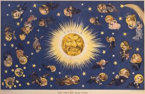 모든 정치는 보스를 중심으로 돌았다. 1899년 퍽지의 만화.