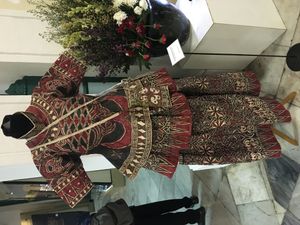 로레 계곡, 포소군에 있는 로레 바다 사람들의 나무껍질 의상