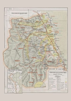1909년 광응아이성 지도