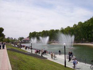 우스리스키 대로의 하바롭스크 시 연못