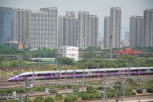 아시안게임 테마 복싱(Fuxing) 고속열차