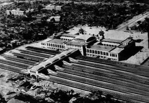 베이징역 완공 당시