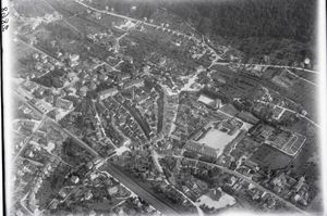 발터 미텔홀처(Walter Mittelholzer)의 항공 사진 (1922년)