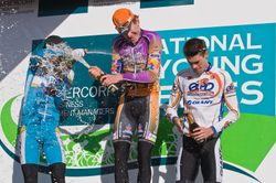 2007 지프스랜드 투어 시상대의 샴페인