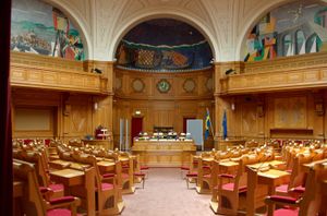 과거 제2원, 현재는 위원회 회의에 사용됨