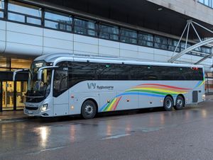 시티터미널에 있는 플리그부사르나 공항버스