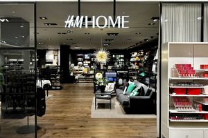 앤트워프 매장의 H&M 홈 부서