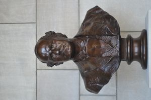 1905년 윌리엄 위트니 매넛이 네브래스카 명예의 전당을 위해 제작한 브라이언의 흉상