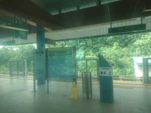 2019년 테크 리 LRT 역 전경