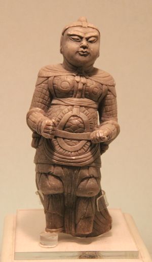 요나라 인물상. 랴오닝성 박물관 소장.