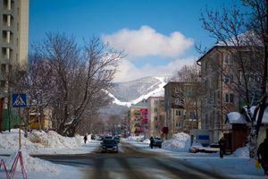 유즈노사할린스크 중심부, 2009년