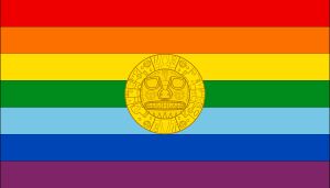 현재 쿠스코 시의 깃발