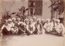 메카에서 하즈를 하러 가는 만다일링족 그룹