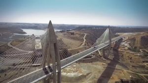 모로코의 무하마드 6세 다리