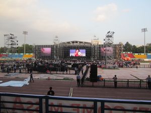 2014년 경기장에서 열린 HEC K-Pop 페스티벌