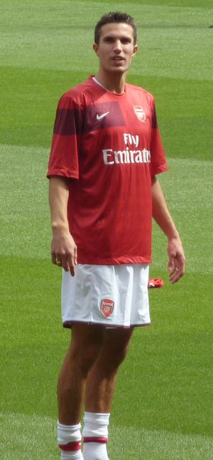 2010년 아스널 소속 반 페르시