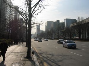세종로 (2006년, 광화문 광장 건설 이전)