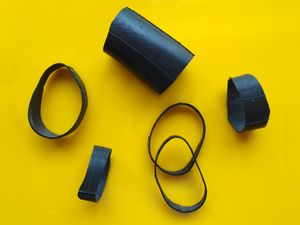 오토바이 내튜브로 만든 레인저 밴드