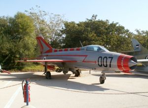하체림의 이스라엘 공군 박물관에 있는 MiG-21