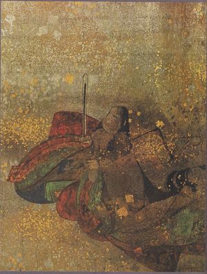 조칸(1164년)에 기요모리가 이쓰쿠시마 신사에 봉납한 헤이케 납경(平家納經).