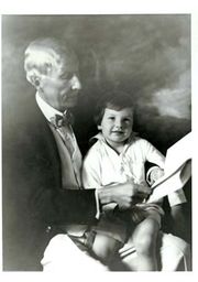 조부 존 D. 록펠러와 어린 시절의 데이비드