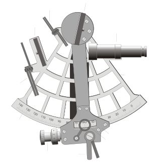 육분의 각 부분 명칭