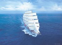 현대적인 범선 크루즈선 로열 클리퍼(2009년)