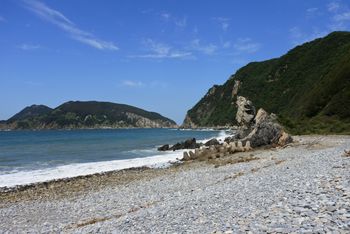 덕적도 능동자갈마당의 덕적층 노두