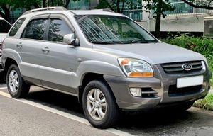 기아 뉴 스포티지 (전기형) 정측면