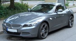 BMW Z4(전기형) 정측면