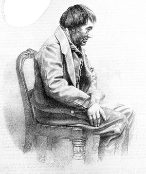 휴 웰치 다이아몬드의 사진을 바탕으로 한 윌리엄 배그의 멜랑콜리