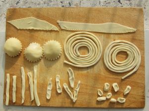 여러 가지 생파스타