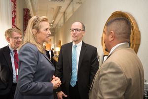 2015년 로버트 F. 케네디 인권 콤파스 회의에서 케네디